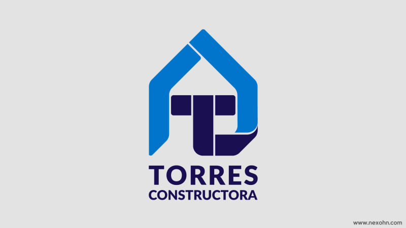 manual de marca logotipo logo constructora torres por nexo estudio cfreativo