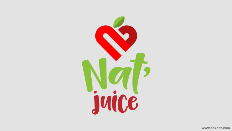 manual de marca logotipo logo nat juice por nexo estudio creativo