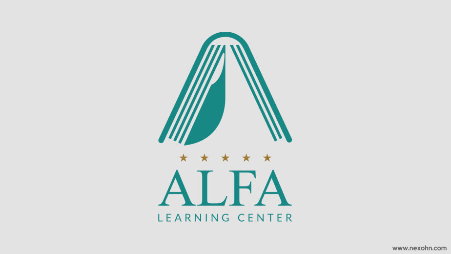 manual de marca logo logotipo alfa learning por nexo estudio creativo
