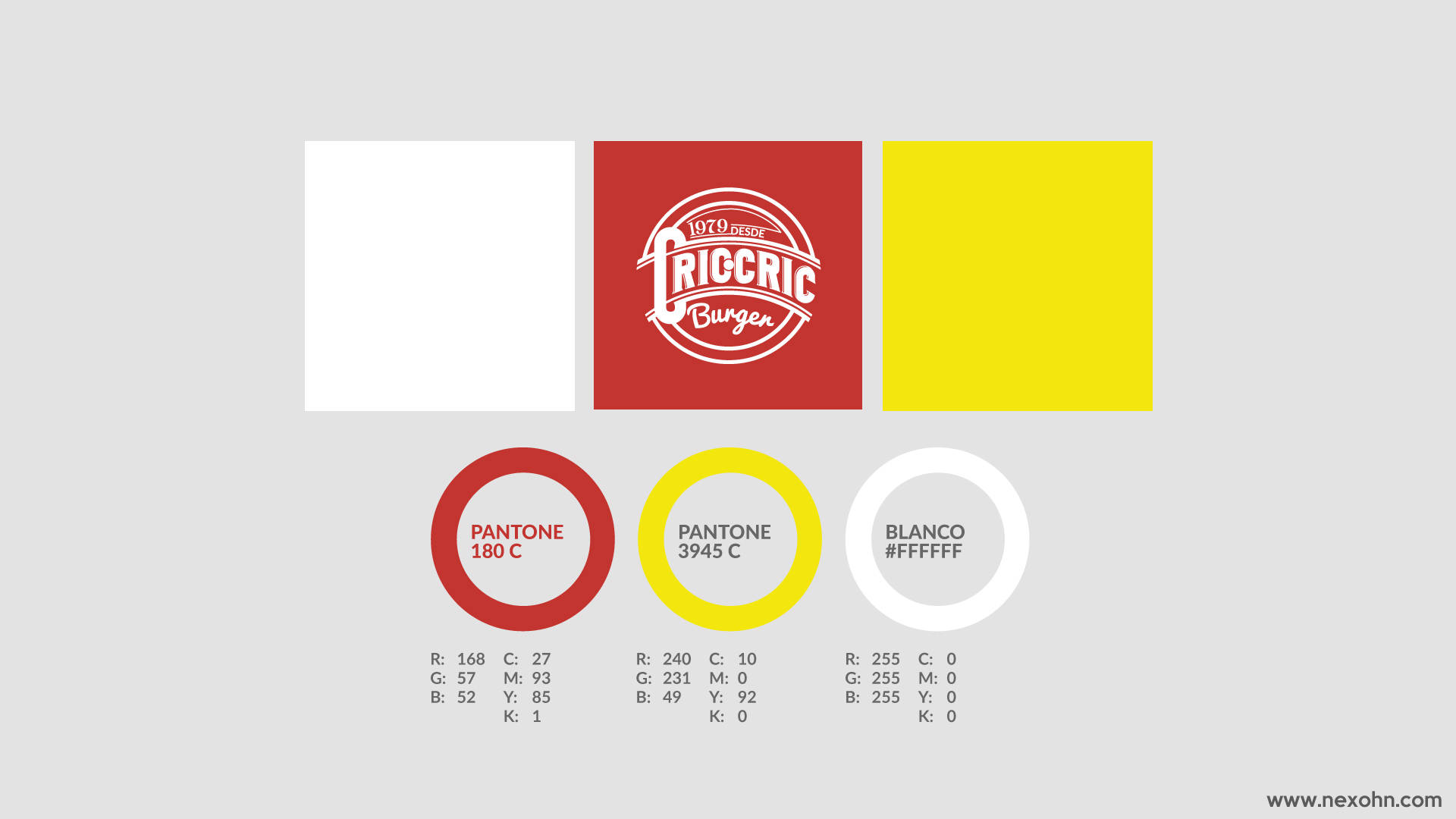 manual de marca logo logotipo cric cric codigo cromatico pantone por nexo estudio creativo