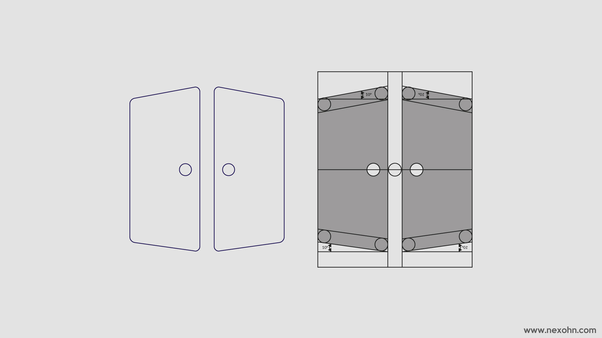 manual de marca logo logotipo closet proceso construccion por nexo estudio creativo