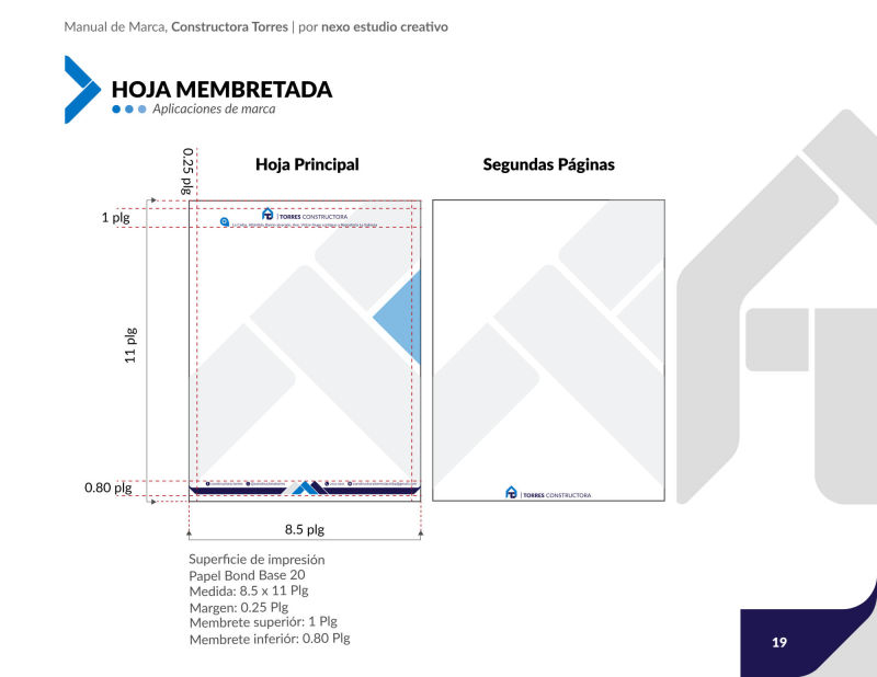 nexo estudio creativo La Ceiba, Honduras, identidad corporativa