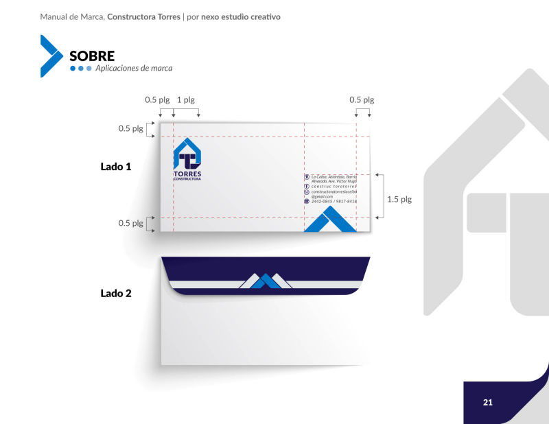 nexo estudio creativo La Ceiba, Honduras, identidad corporativa