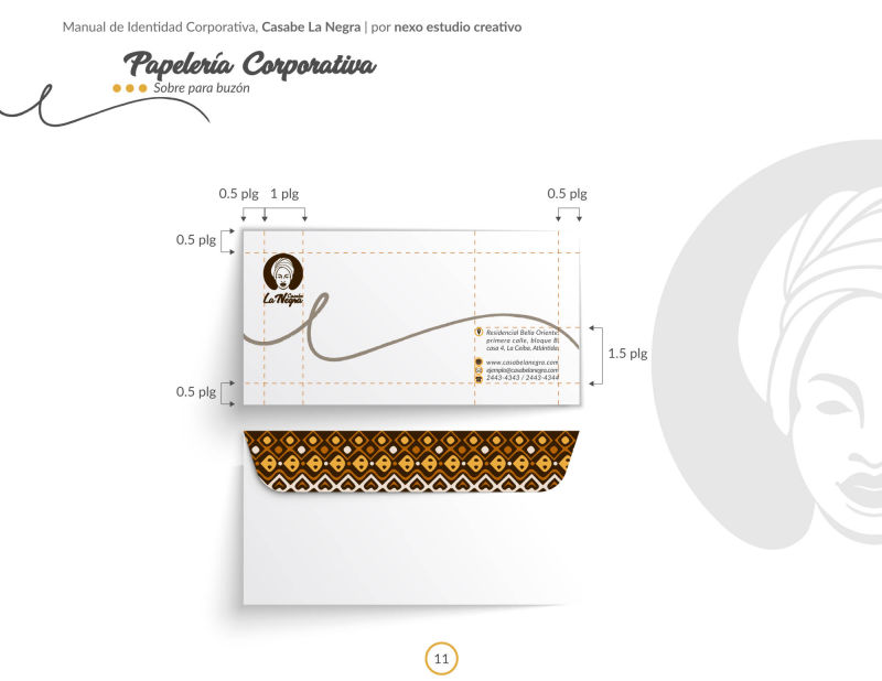 nexo estudio creativo La Ceiba, Honduras, identidad corporativa