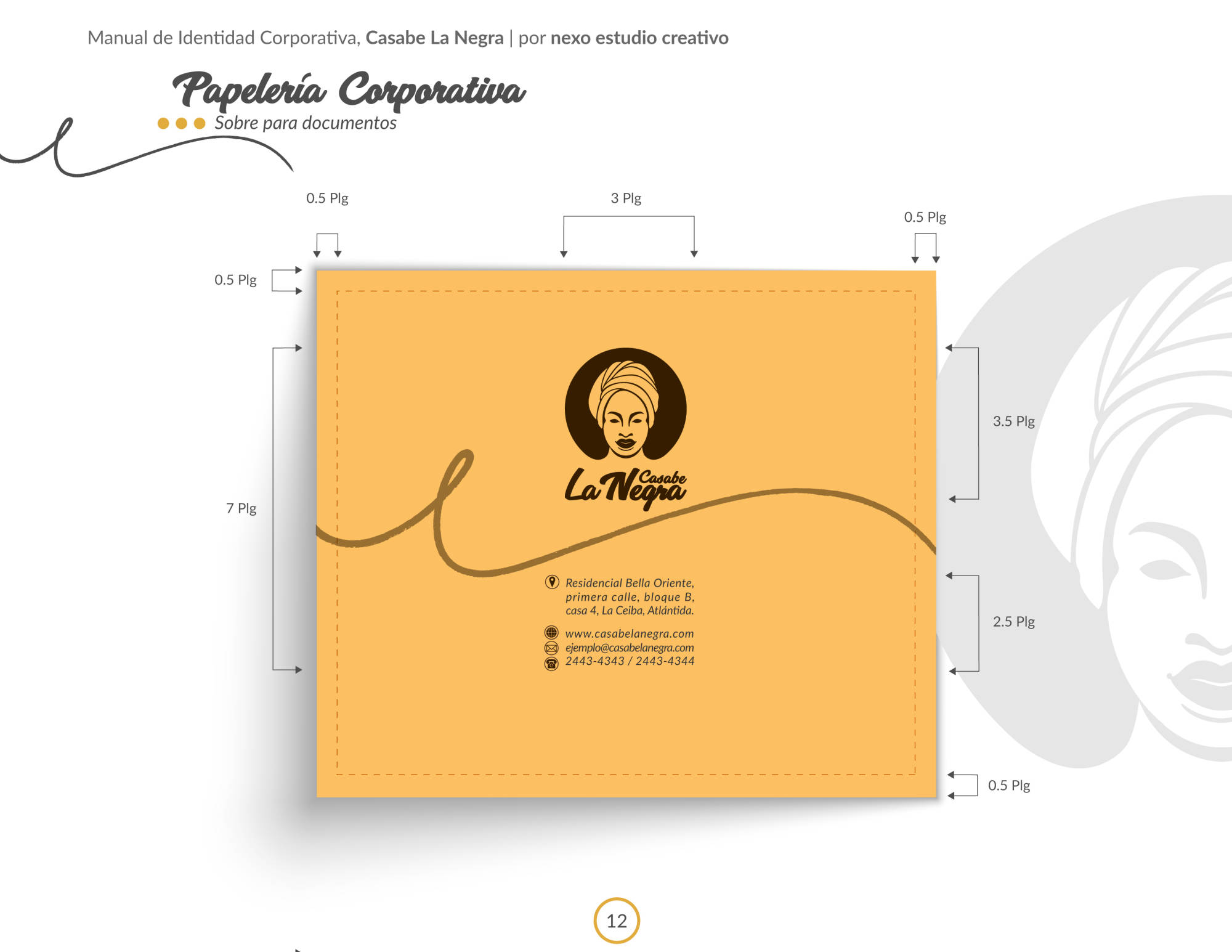 nexo estudio creativo La Ceiba, Honduras, identidad corporativa