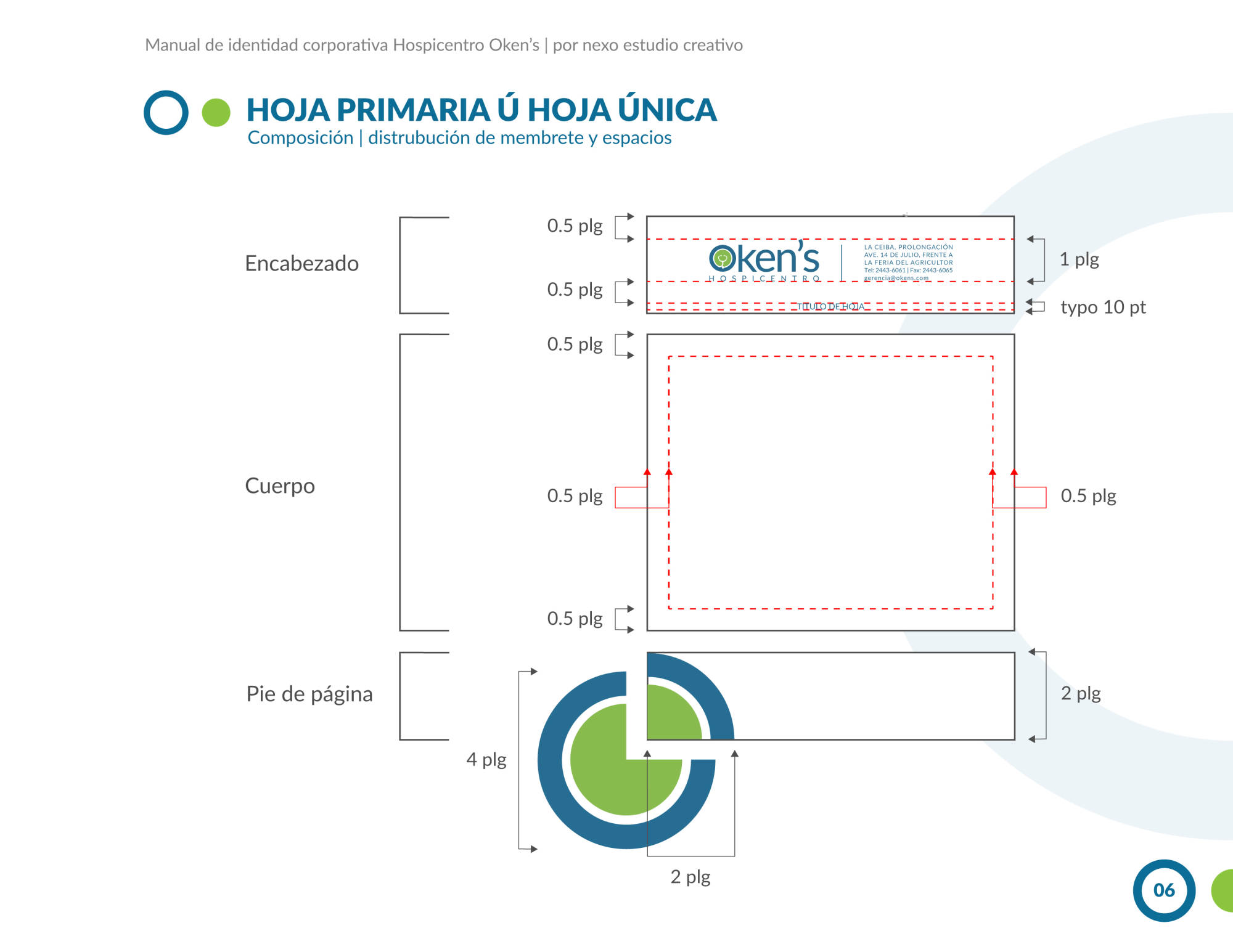 nexo estudio creativo La Ceiba, Honduras, identidad corporativa