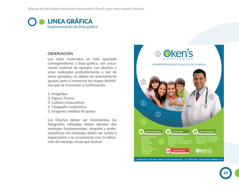 nexo estudio creativo La Ceiba, Honduras, identidad corporativa